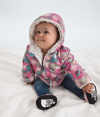 Baby Girls’ Reversible Shasta Full-Zip Hooded Jacket—Print