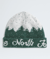 Cabin Mountainscape Beanie