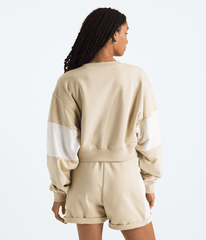 Women’s Terry Oversized Cropped Crew