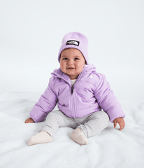 Baby Girls’ Reversible Shasta Full-Zip Hooded Jacket