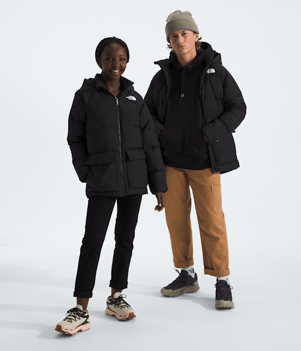 Boys’ & Girls’ North Down Fleece-Lined Short Parka