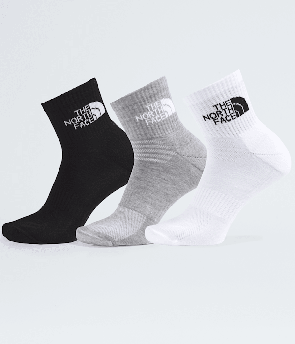 Multisport Cush Quarter Socks—3P