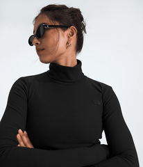 Women's Turtleneck Long-Sleeve Top